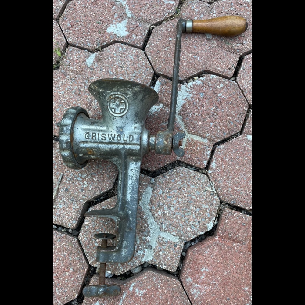 GRISWOLD Meat GRINDER Kitchen No.4